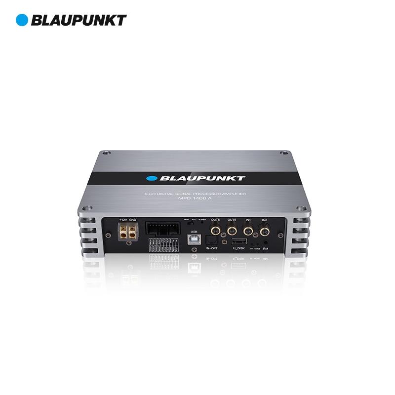 德國藍(lán)寶（BLAUPUNKT）4進(jìn)6出DSP功放 MPD 1406 A
